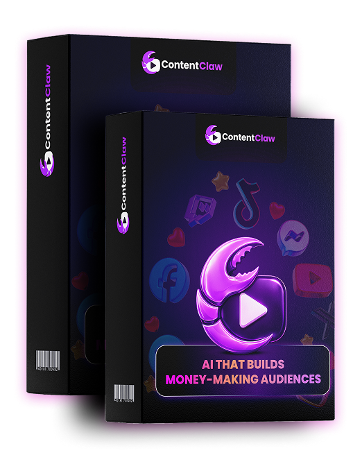 ContentClaw Bundle package, two boxes